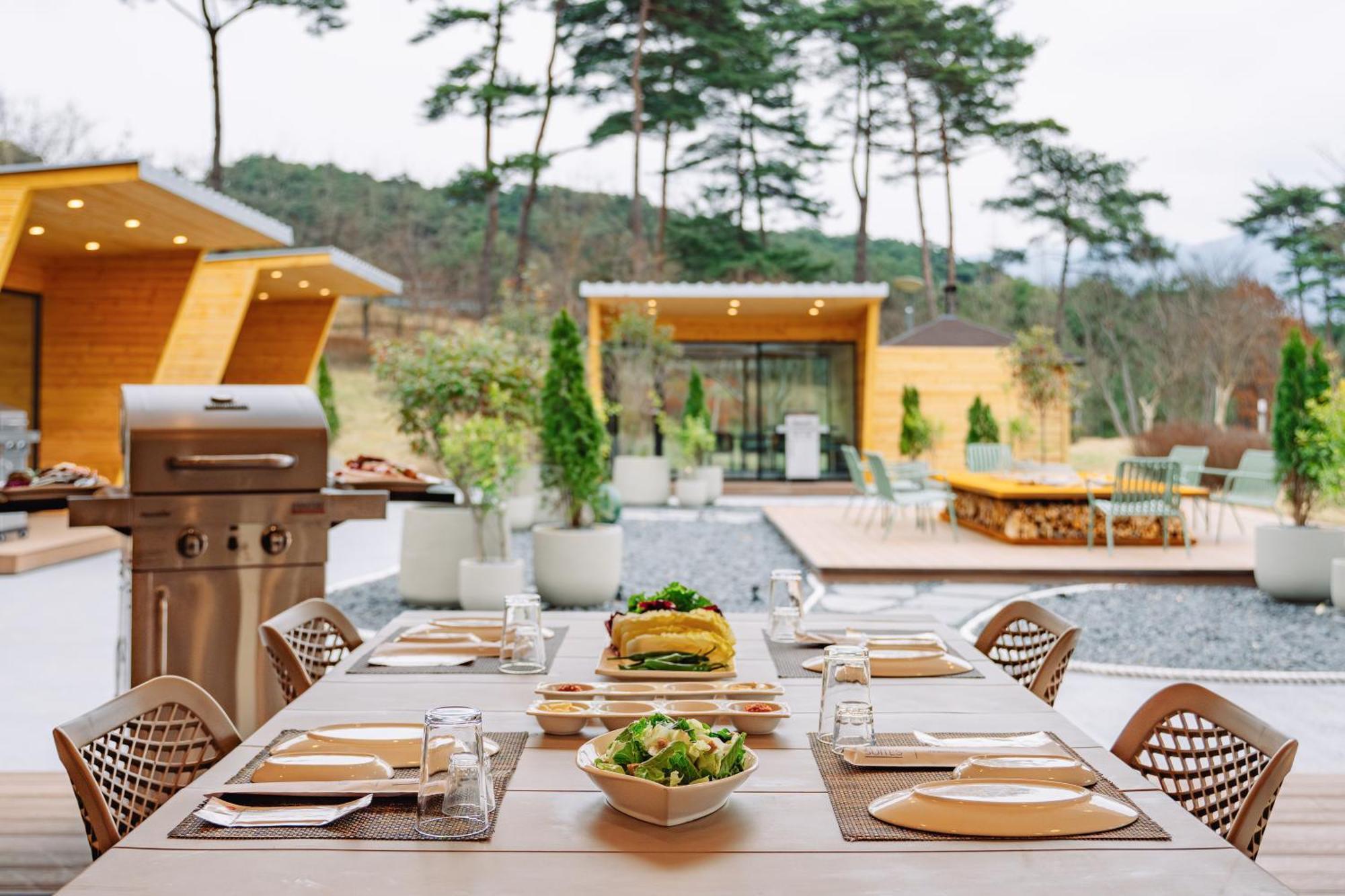 The Suites Hotel Namwon Esterno foto